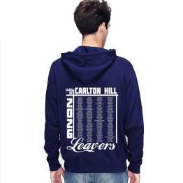 Leavers Hoodie Classic Script 26 List Design Stars & Stripes Hoodie